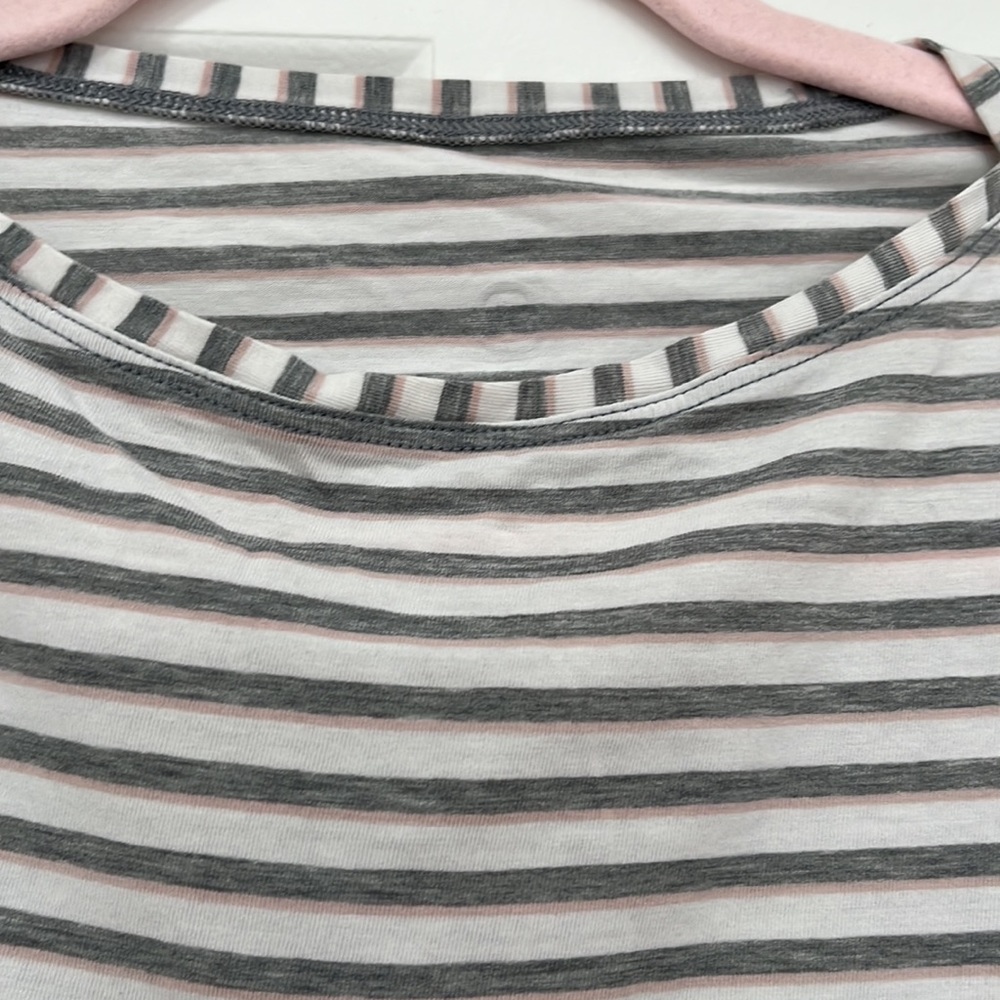 Lululemon long sleeved striped shirt - Picture 2 of 3